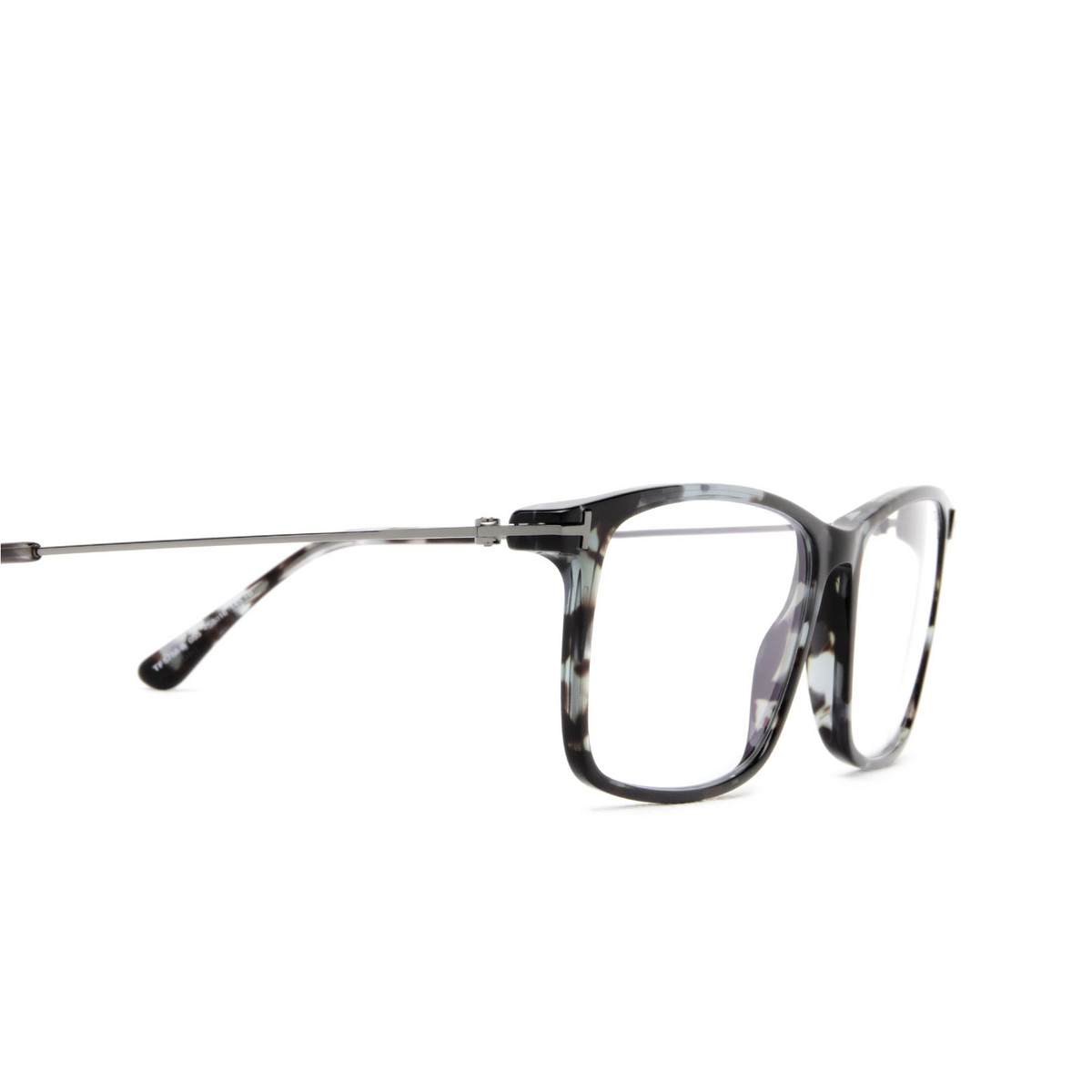 Tom Ford FT5758-B Eyeglasses 055 Havana - 3/4