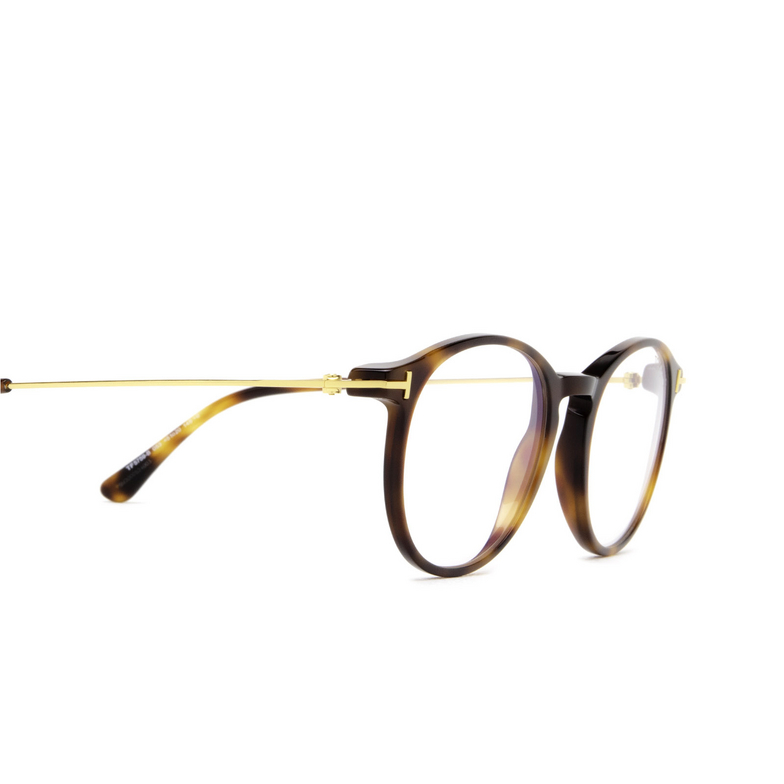 Tom Ford FT5759-B Eyeglasses 053 havana - 3/4