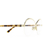 Tom Ford FT5761 Eyeglasses 032 pale gold - product thumbnail 3/4