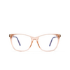 Tom Ford FT5762-B Korrektionsbrillen 074 pink & havana - Produkt-Miniaturansicht 1/4