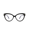 Tom Ford FT5763-B Eyeglasses 001 black - product thumbnail 1/4