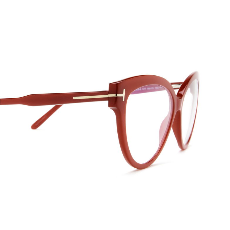 Tom Ford FT5763-B Eyeglasses 077 fucsia - 3/4