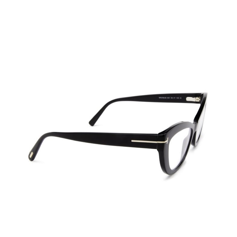 Tom Ford FT5765-B Eyeglasses 001 black - 2/4