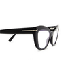 Tom Ford FT5765-B Eyeglasses 001 black - product thumbnail 3/4