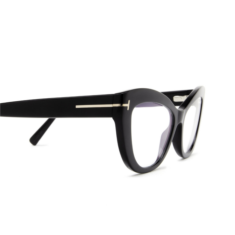 Tom Ford FT5765-B Eyeglasses 001 black - 3/4
