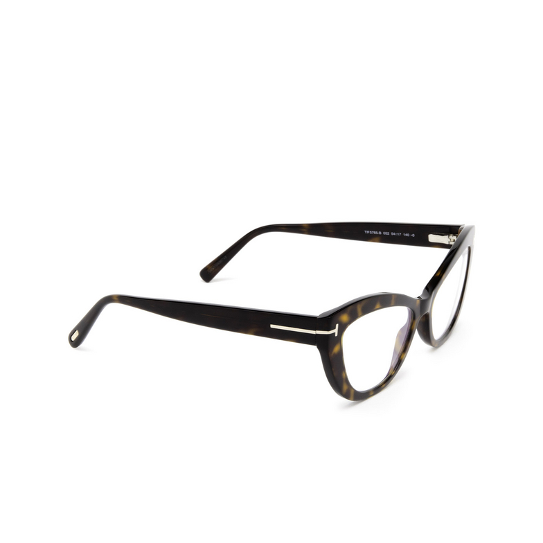 Tom Ford FT5765-B Eyeglasses 052 dark havana - 2/4