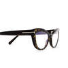 Tom Ford FT5765-B Eyeglasses 052 dark havana - product thumbnail 3/4