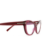 Tom Ford FT5765-B Eyeglasses 077 fuchsia - product thumbnail 3/4