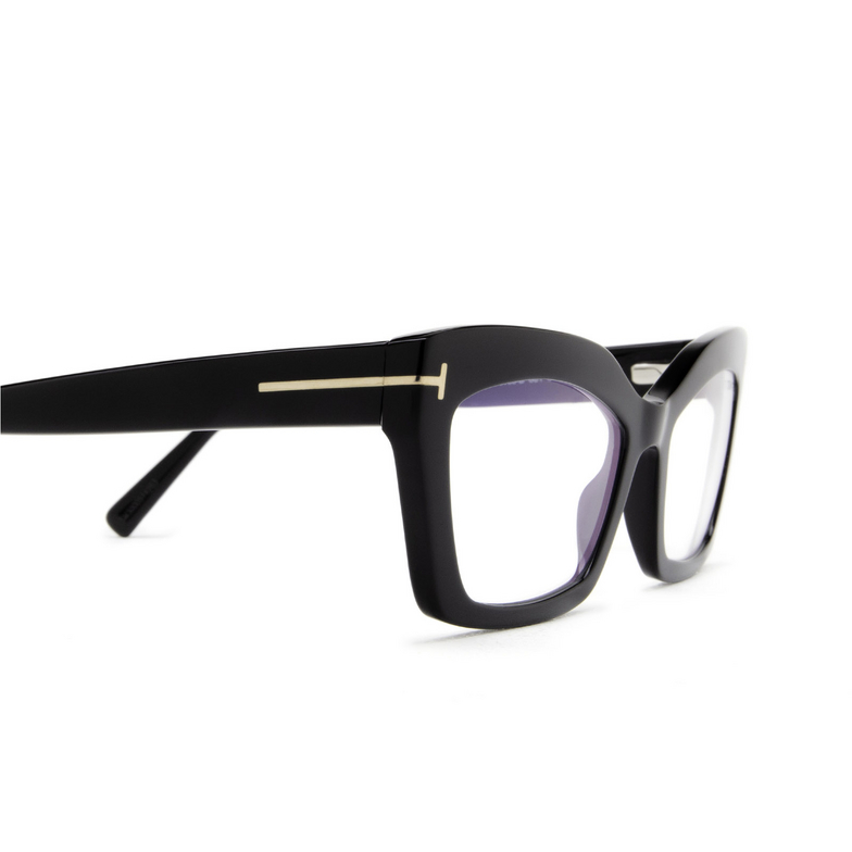 Gafas graduadas Tom Ford FT5766-B 001 black - 3/4