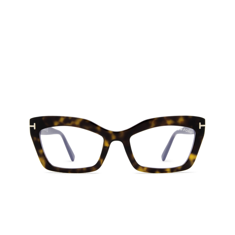 Tom Ford FT5766-B Eyeglasses 052 dark havana - 1/4