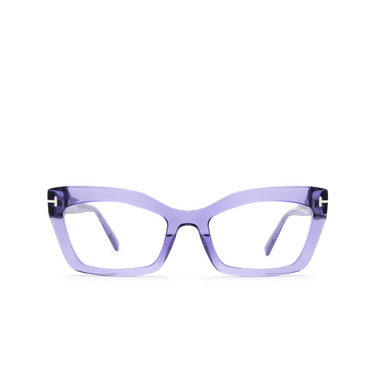 Tom Ford FT5766-B Korrektionsbrillen 078 lilac - Vorderansicht