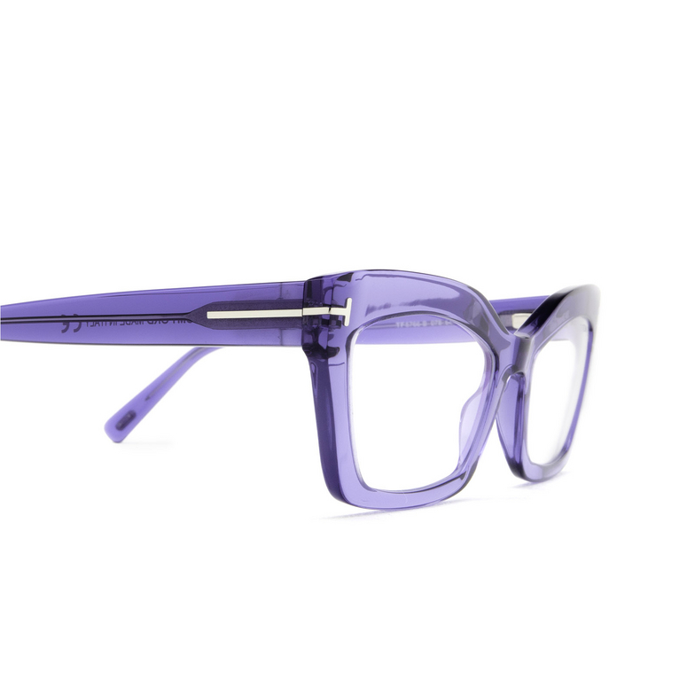 Tom Ford FT5766-B Eyeglasses 078 lilac - 3/4