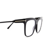 Tom Ford FT5768-B Korrektionsbrillen 001 black - Produkt-Miniaturansicht 3/4