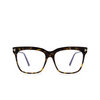 Tom Ford FT5768-B Korrektionsbrillen 052 dark havana - Produkt-Miniaturansicht 1/5