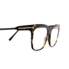 Tom Ford FT5768-B Korrektionsbrillen 052 dark havana - Produkt-Miniaturansicht 3/5