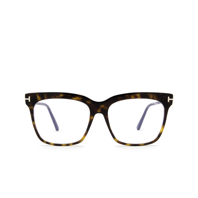 Tom Ford FT5768-B Eyeglasses 052 dark havana - 1/5