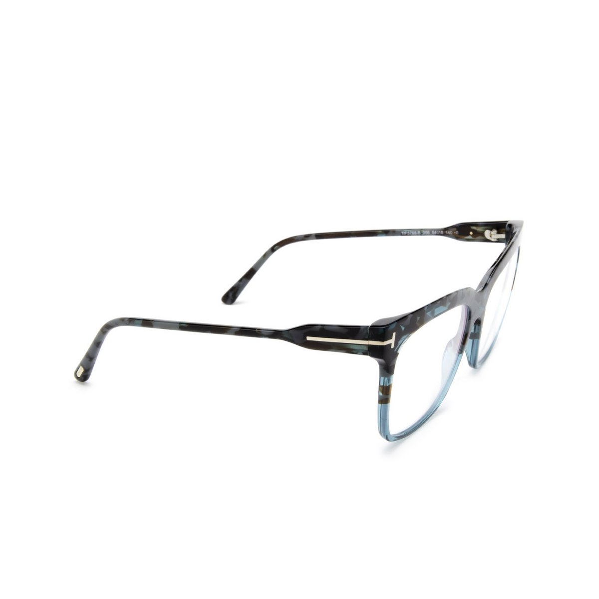 Tom Ford FT5768-B Eyeglasses 056 Havana - product thumbnail 2/4