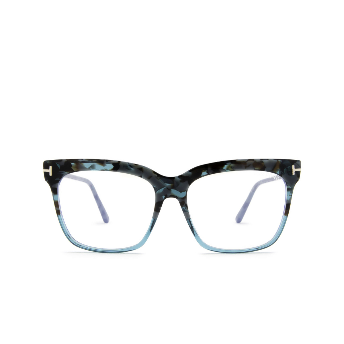 Tom Ford FT5768-B Eyeglasses 056 Havana - product thumbnail 1/4