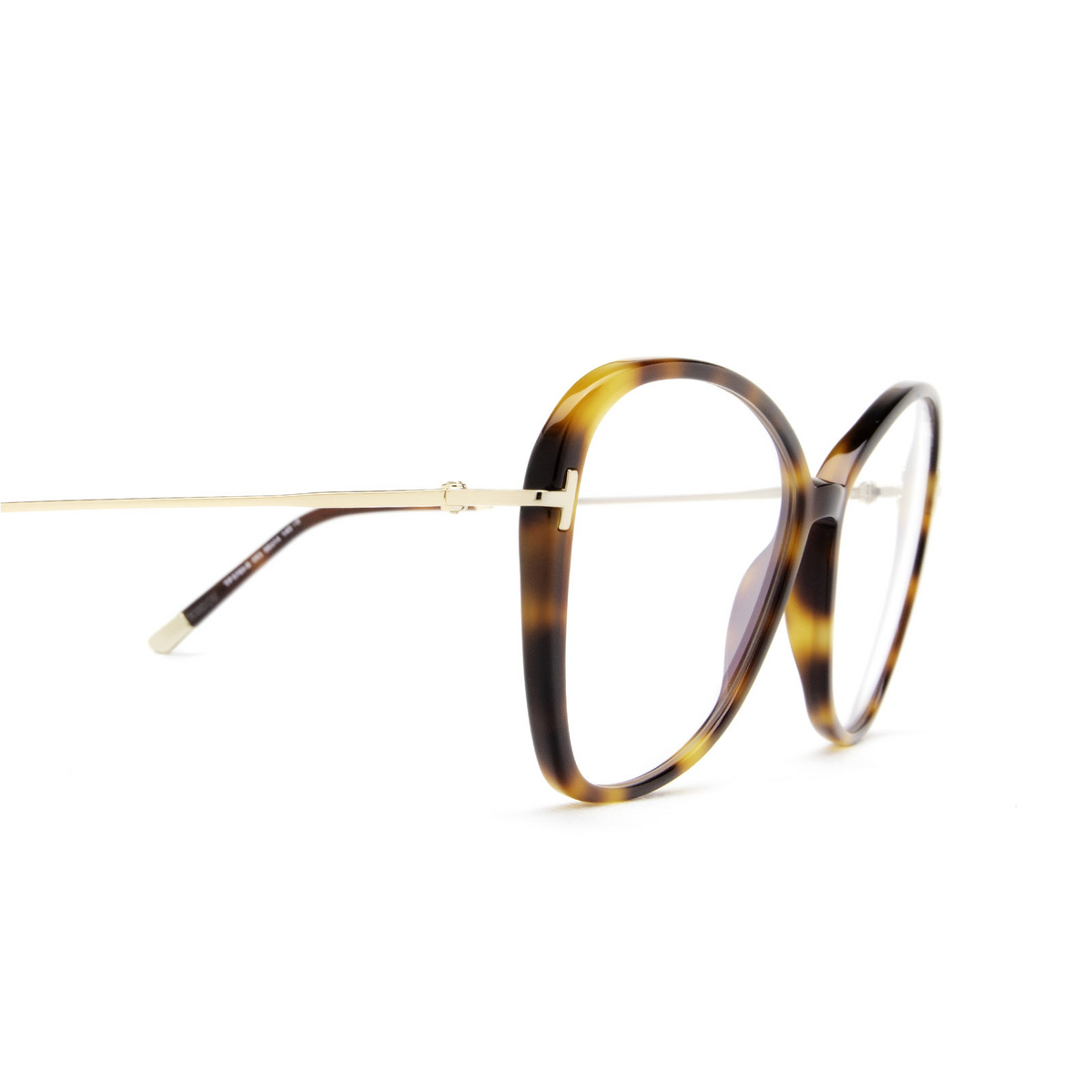 Tom Ford FT5769-B Eyeglasses 053 Havana - 3/4