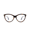 Gafas graduadas Tom Ford FT5772-B 052 dark havana - Miniatura del producto 1/9