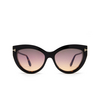 Tom Ford FT5772-B Korrektionsbrillen 052 dark havana - Produkt-Miniaturansicht 4/9