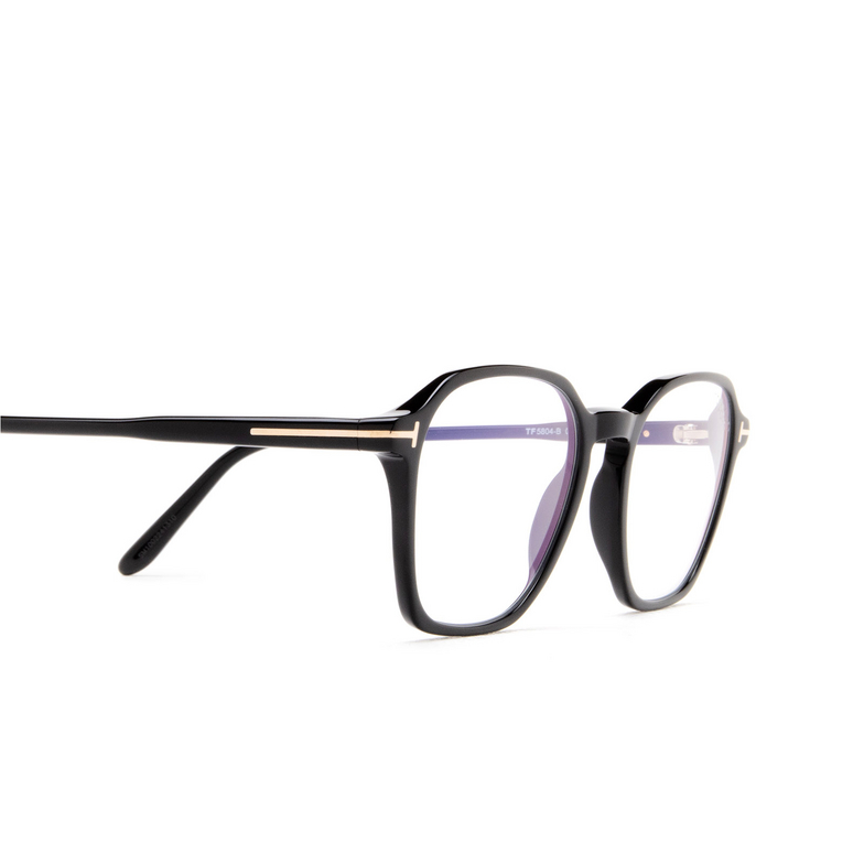 Tom Ford FT5804-B Eyeglasses 001 black - 3/4