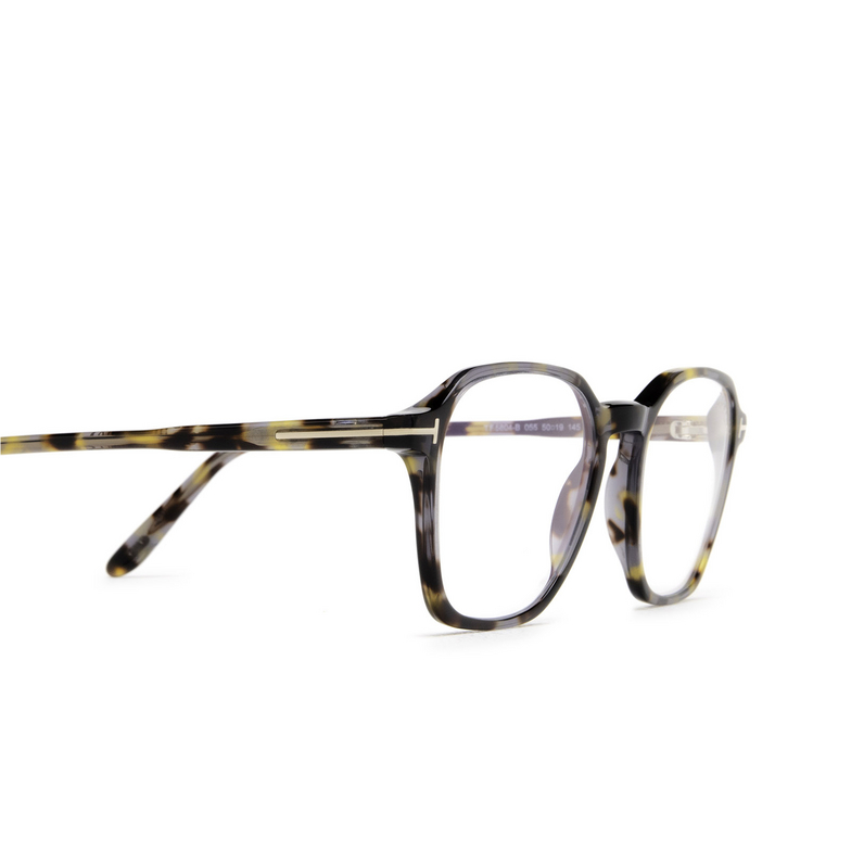 Tom Ford FT5804-B Eyeglasses 055 colored havana - 3/4