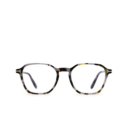 Tom Ford® Square Eyeglasses: FT5804-B color 055 Colored Havana 