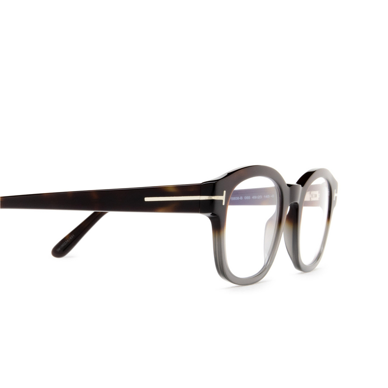 Tom Ford FT5808-B Eyeglasses 055 coloured havana - 3/4