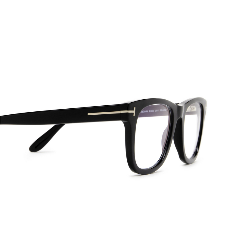 Gafas graduadas Tom Ford FT5820-B 001 black - 3/4