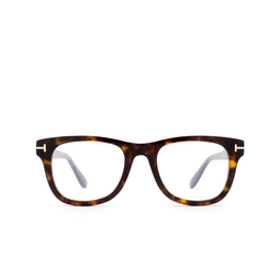 Tom Ford® Square Eyeglasses: FT5820-B color 052 Dark Havana 