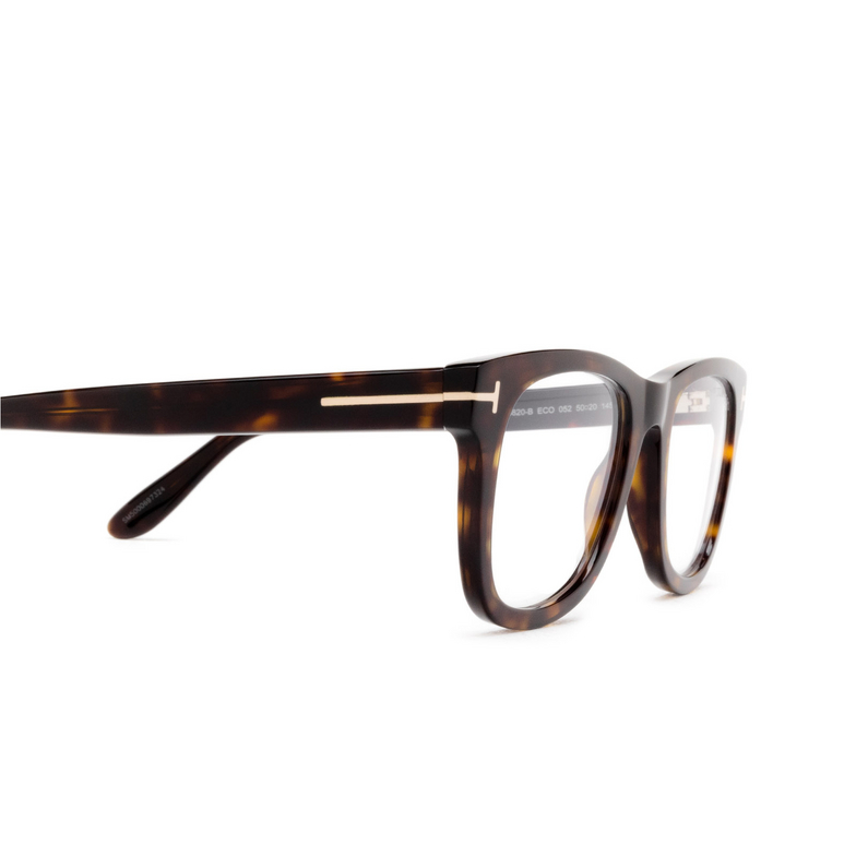 Tom Ford FT5820-B Eyeglasses 052 dark havana - 3/4