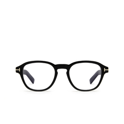 Tom Ford® Square Eyeglasses: FT5821-B color 001 Black 