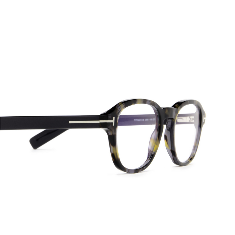 Tom Ford FT5821-B Eyeglasses 056 havana - 3/4
