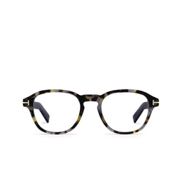 Tom Ford® Square Eyeglasses: FT5821-B color 056 Havana 