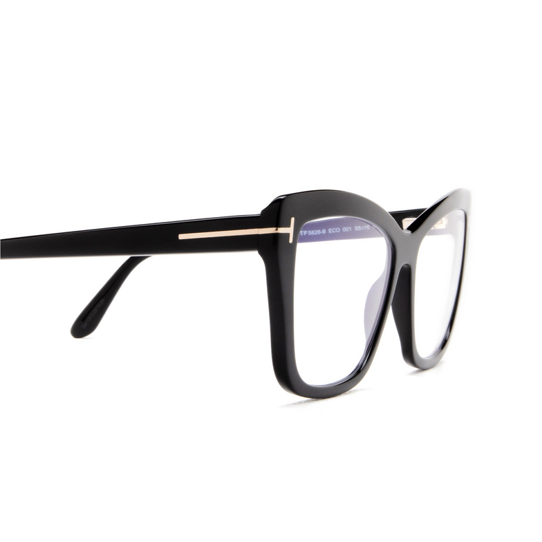 Tom Ford FT5826-B Eyeglasses 001 black - 3/4