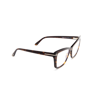 Tom Ford FT5826-B Korrektionsbrillen 052 dark havana - Dreiviertelansicht
