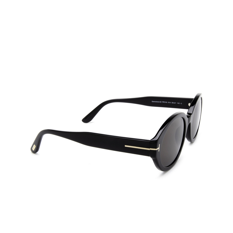 Tom Ford GENEVIEVE-02 Sunglasses 01A black - 2/4