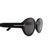 Tom Ford GENEVIEVE-02 Sunglasses 01A black - product thumbnail 3/4