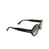 Tom Ford GENEVIEVE-02 Sunglasses 52F dark havana - product thumbnail 2/4
