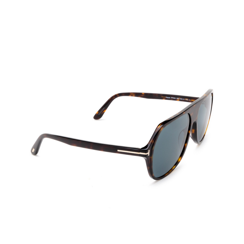 Tom Ford HAYES Sunglasses 52V dark havana - 2/4