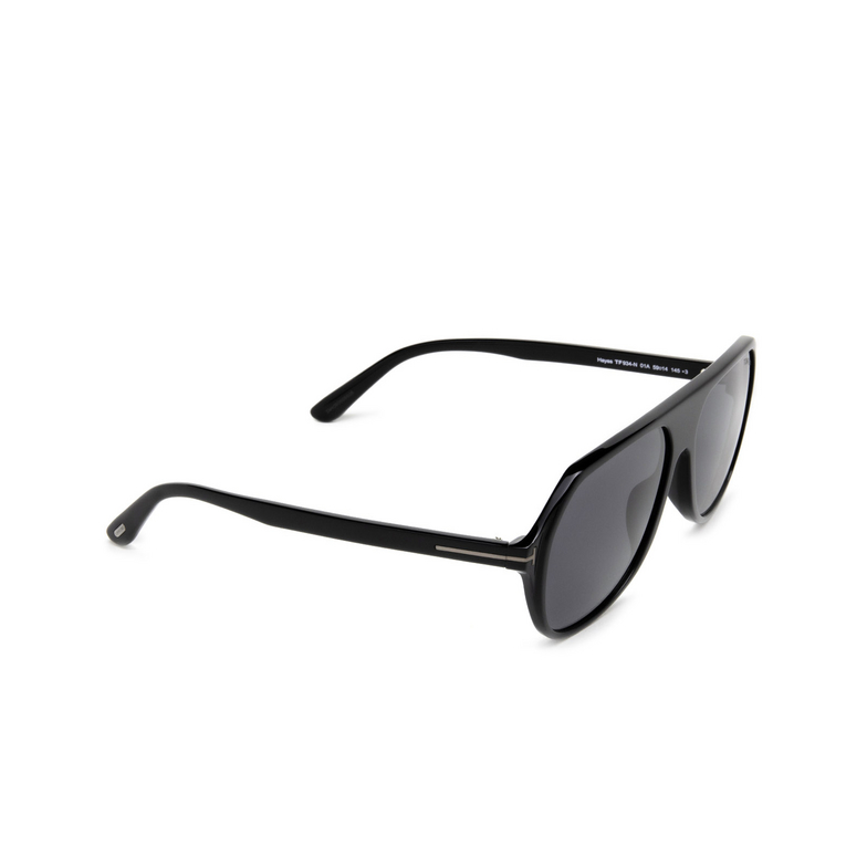 Gafas de sol Tom Ford HAYES 01A black - 2/4