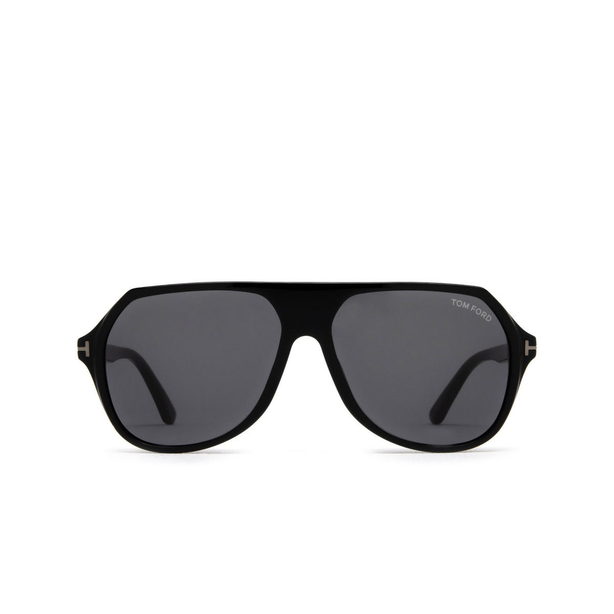 Tom Ford HAYES Sunglasses 01A Black - front view