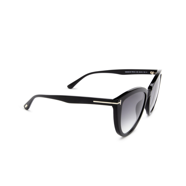 Tom Ford ISABELLA-02 Sunglasses 01B black - 2/4