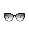 Tom Ford ISABELLA-02 Sunglasses 01B black - product thumbnail 1/4
