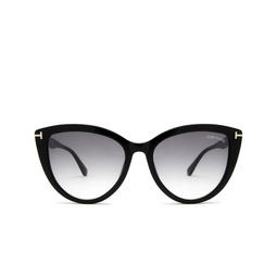 Tom Ford® Cat-eye Sunglasses: FT0915 Isabella-02 color 01B Black 