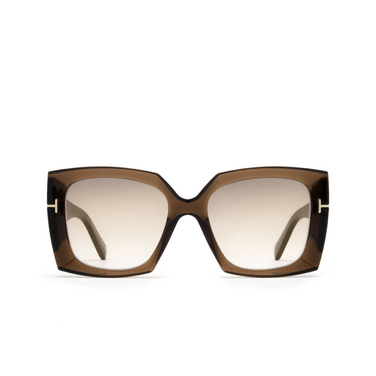 Occhiali da sole Tom Ford JACQUETTA 48G dark brown - frontale