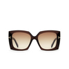 Tom Ford JACQUETTA Sonnenbrillen 69T bordeaux - Produkt-Miniaturansicht 1/4