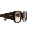 Tom Ford JACQUETTA Sonnenbrillen 69T bordeaux - Produkt-Miniaturansicht 3/4