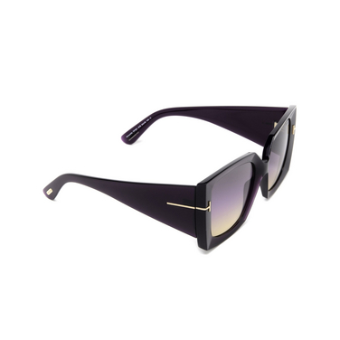 Tom Ford JACQUETTA Sunglasses 81B violet - three-quarters view